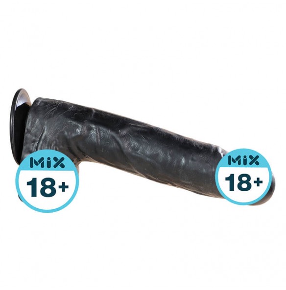 MizzZee - Black Titan Manual Dildo (Multi-size Available)
